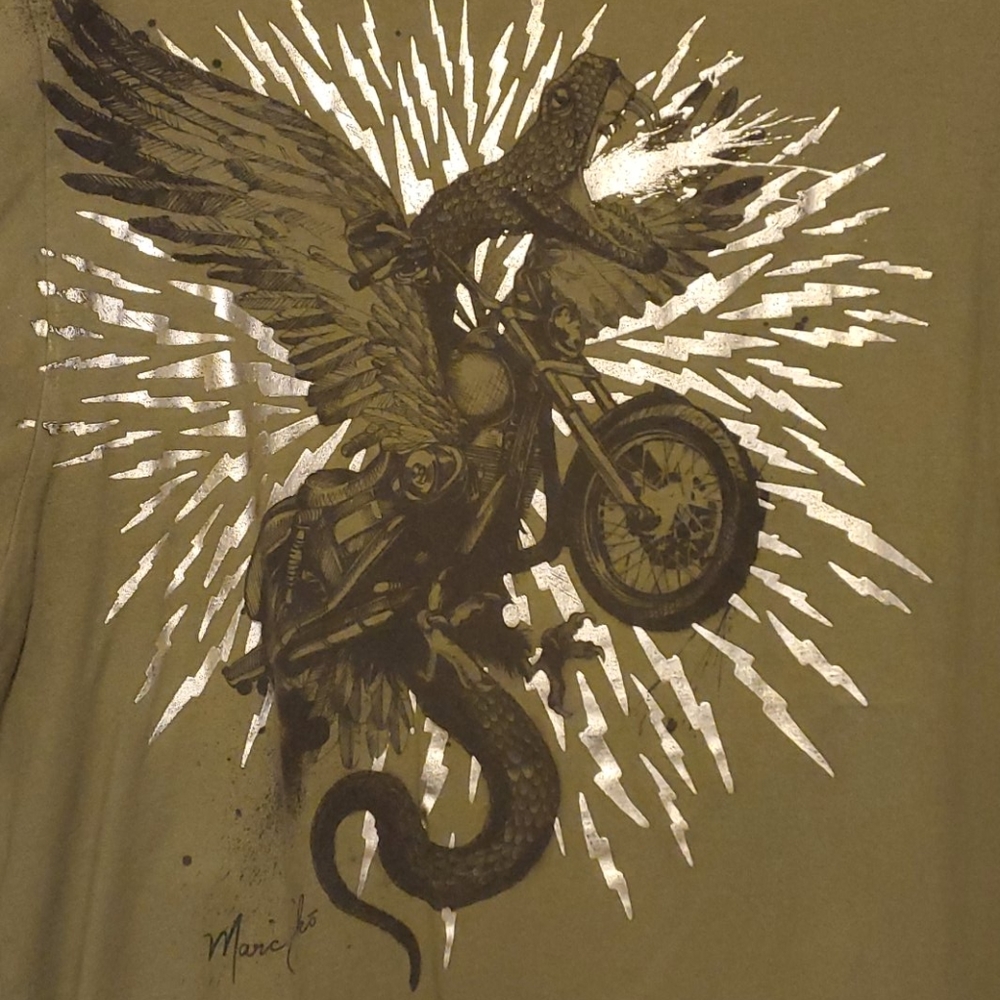Marc Eck Short Sleeve Shirt Size XXL - Picture 3 of 5